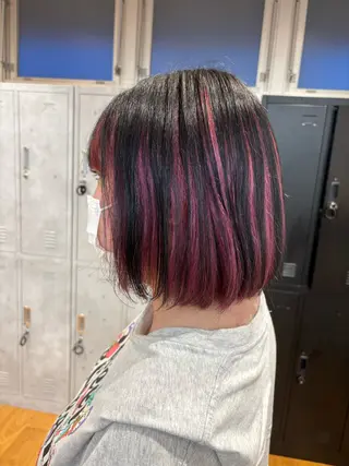 カラー tokute 片岡心🐥のヘアスタイル