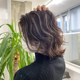 ショート K!ng所属・レイヤーカット/ 髪質改善/ハイライトのヘアスタイル