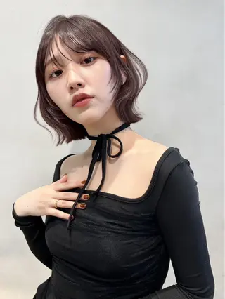 ミディアム Lond profil 浦和所属・設樂彩乃 /浦和/韓国ヘアのヘアスタイル