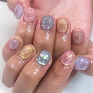 ネイル 原 麻耶のヘアスタイル