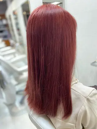 セミロング カラー 菊地 美憂のヘアスタイル