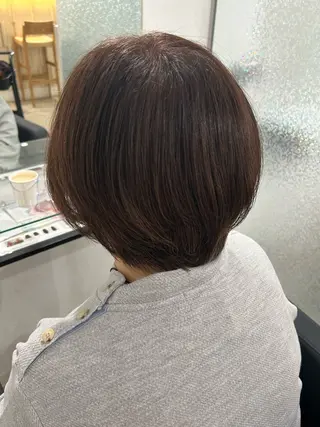 ショート AO所属・艶々ペールハイトーン 🫧🦋/YUINAのヘアスタイル