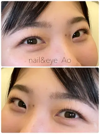 メンズ マツエク・マツパ nail&eye Aoのマツエク・マツパデザイン