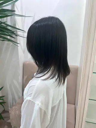 ミディアム ブリーチ/髪質改善 shiinaのヘアスタイル