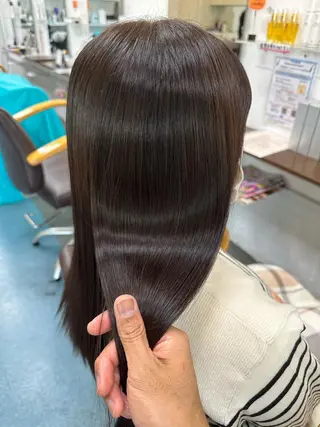 ロング カラー 【髪質改善】に特化 オリーブオイルクラブのヘアスタイル