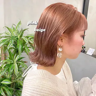 ミディアム カラー パーマ ヘアアレンジ メンズ キッズ ネイル マツエク・マツパ EMANON梅田店所属・前川 朋香のヘアスタイル