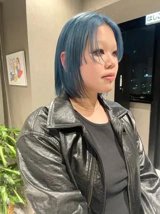 ショート カラー メンズパーマモデル 募集　サトチハルのヘアスタイル