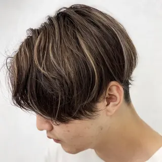 ショート カラー メンズ 🌈透明感カラー ✨松田龍也🌈のヘアスタイル