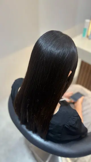 ロング モデル様募集中 🐈‍⬛⟡.·かのんのヘアスタイル