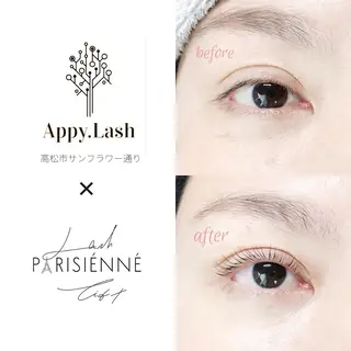 マツエク・マツパ まつげと眉の専門店 Appy.Lashのマツエク・マツパデザイン