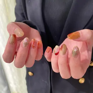 ネイル 渋谷ニュアンスネイル SYURI🫧のネイルデザイン
