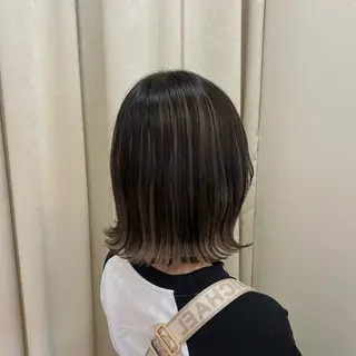 ミディアム カラー nakano amiのヘアスタイル