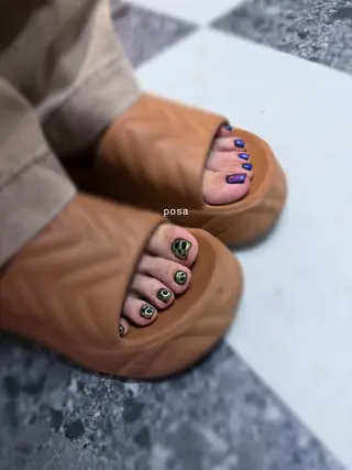 ネイル posa nail モエミのネイルデザイン