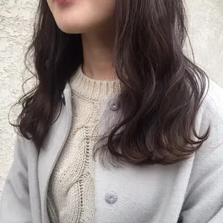 ロング カラー 中津/柔らかカラー/ ナガオ　イズミのヘアスタイル