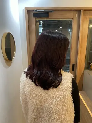 ミディアム カラー 梅田/ハイトーン /yuriのヘアスタイル