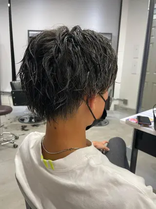 パーマ メンズ 福永速人 /メンズパーマのヘアスタイル