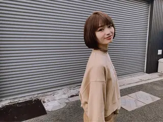 ショート カラー box mico. mutsumiのヘアスタイル