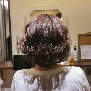 ミディアム パーマ Hazumi Ayanoのヘアスタイル