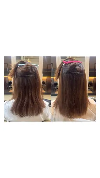 ミディアム みく♡ 縮毛モデル様募集中のヘアスタイル