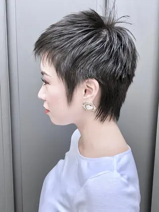 ショート ［似合わせヘア］ ✂︎OGURO✂︎のヘアスタイル