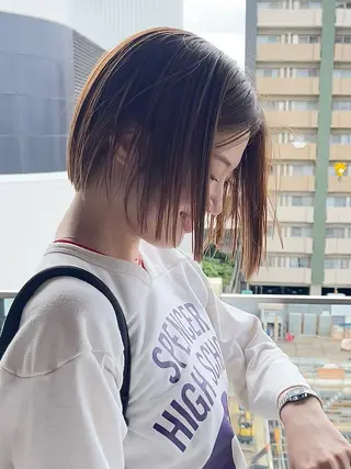 ショート 園田 渉 ◤SHIKIO◢のヘアスタイル
