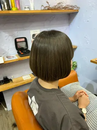 ショート ヘアサロンramuuu. 上石神井所属・【デザインカラー】 山口尚紀のヘアスタイル