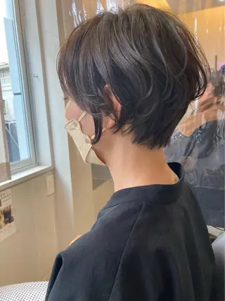 ショート カラー 似合わせバランス得意 青野さくらのヘアスタイル