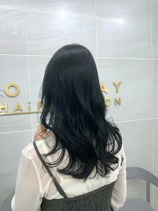 セミロング カラー 本格ヘッドスパ🌿 ×ヘア 佐藤のヘアスタイル