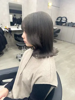 ミディアム カラー 🪞ハイトーン🪞 🤍waka🤍のヘアスタイル