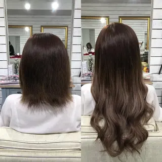 ショート 韓国カラーエクステ 👑代表渡部雅己👑のヘアスタイル