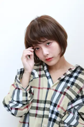 ショート カラー パーマ メンズパーマの巨匠 鈴木純のヘアスタイル