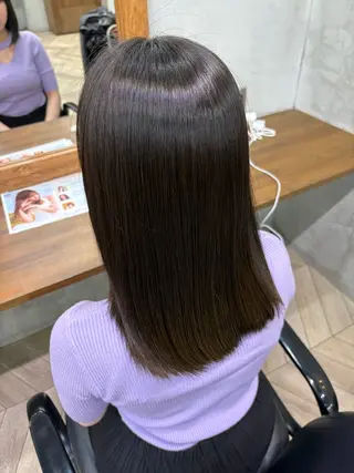 ミディアム 片桐 瑠依香のヘアスタイル