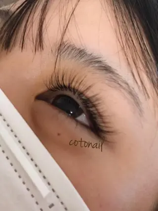 セミロング マツエク・マツパ ツメトマツゲ .のネイルデザイン