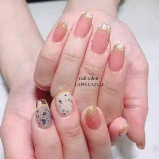 ネイル nail salon ラピスラズリのネイルデザイン