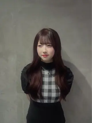 ロング 木村 桐弓のヘアスタイル