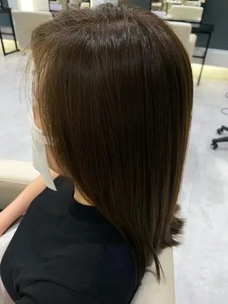 ロング カラー コルソケーツー　梅田茶屋町(corso k-two)所属・🌿梅田パーマモデル 募集🌿三村さゆみのヘアスタイル