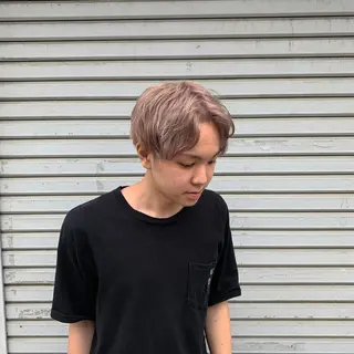 カラー メンズ カネコ ユカリのヘアスタイル