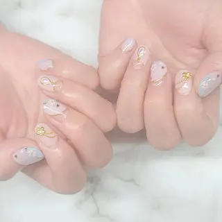 ネイル Me19🕊️‎🤍 yuriのネイルデザイン