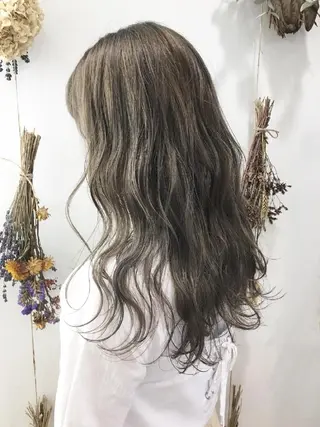 ミディアム Ash 店長　山下達也のヘアスタイル