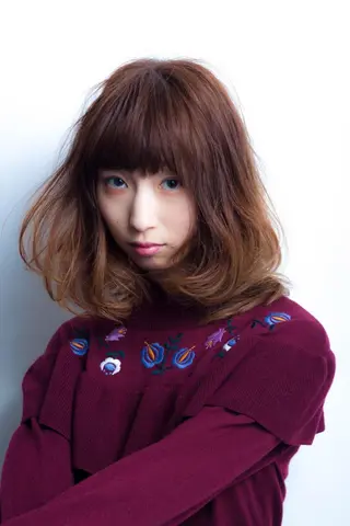 ミディアム カラー RESBORN所属・長岡 大偉のヘアスタイル