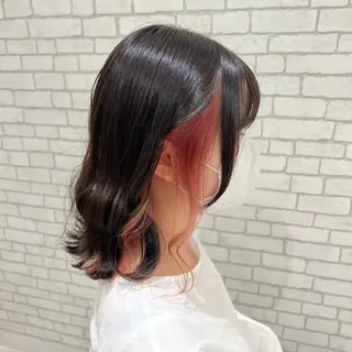 ミディアム 🍑とたに ももか🍑のヘアスタイル