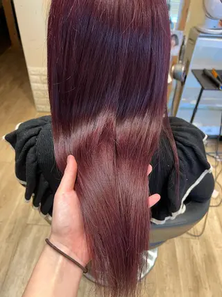 カラー 早川 真幸のヘアスタイル