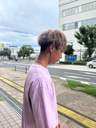 ショート カラー メンズ メンズパーマの達人 /タカシマ　ダイスケのヘアスタイル