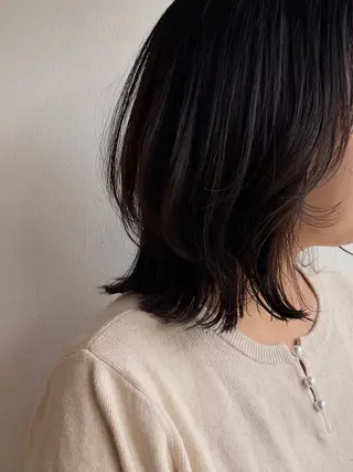 ミディアム カラー ミディアム特化 /透明感カラーmoeのヘアスタイル