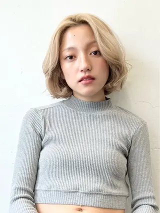 ショート カラー HARU//原宿🤍 リピート率NO.1のヘアスタイル