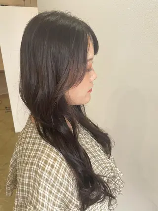 ロング カラー 2do☁️ ワタナベ　アヤのヘアスタイル
