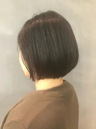ショート 中東 真子のヘアスタイル