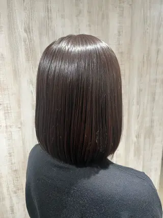 ミディアム 艶カラー/ 透明感カラー/AOIのヘアスタイル