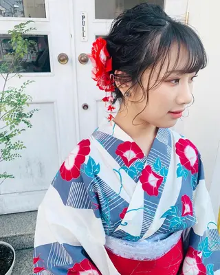 ヘアアレンジ シェアサロン糸所属・おおはし ひかりのヘアスタイル