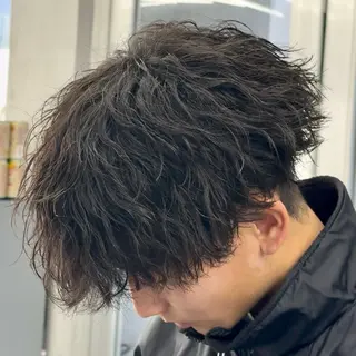 ショート 原宿メンズパーマ /かずまのヘアスタイル